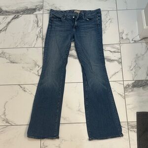PAIGE Dark Blue Flare Jeans